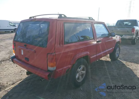 2001 Jeep Cherokee Sport z USA, uszkodzony, nr VIN 1J4FT47S81L535250